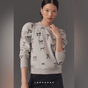 Anthropologie Bow sweater